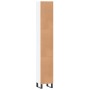 Armario de baño madera contrachapada blanco 30x30x190 cm de vidaXL, Tocadores de baño - Ref: Foro24-831540, Precio: 96,86 €, ...