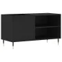 Mueble de discos madera de ingeniería negro 85x38x48 cm de vidaXL, Almacenamiento para CD y DVD - Ref: Foro24-831693, Precio:...