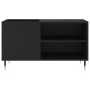 Mueble de discos madera de ingeniería negro 85x38x48 cm de vidaXL, Almacenamiento para CD y DVD - Ref: Foro24-831693, Precio:...