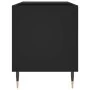 Mueble de discos madera de ingeniería negro 85x38x48 cm de vidaXL, Almacenamiento para CD y DVD - Ref: Foro24-831693, Precio:...