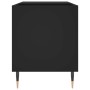 Mueble de discos madera de ingeniería negro 85x38x48 cm de vidaXL, Almacenamiento para CD y DVD - Ref: Foro24-831693, Precio:...