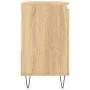 Armario de baño madera contrachapada roble Sonoma 65x33x60 cm de vidaXL, Tocadores de baño - Ref: Foro24-831607, Precio: 77,5...