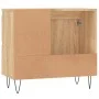 Armario de baño madera contrachapada roble Sonoma 65x33x60 cm de vidaXL, Tocadores de baño - Ref: Foro24-831607, Precio: 77,5...