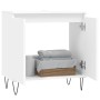 Armario de baño madera de ingeniería blanco 58x33x60 cm de vidaXL, Tocadores de baño - Ref: Foro24-831580, Precio: 45,12 €, D...
