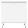 Armario de baño madera de ingeniería blanco 58x33x60 cm de vidaXL, Tocadores de baño - Ref: Foro24-831580, Precio: 45,12 €, D...