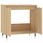 Armario de baño madera de ingeniería roble Sonoma 58x33x60 cm de vidaXL, Muebles de baño - Ref: Foro24-831575, Precio: 48,67 ...