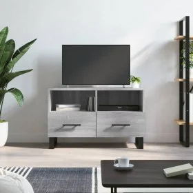 Mueble de TV madera de ingeniería gris Sonoma 80x36x50 cm de vidaXL, Muebles TV - Ref: Foro24-829002, Precio: 52,25 €, Descue...