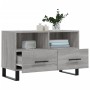Mueble de TV madera de ingeniería gris Sonoma 80x36x50 cm de vidaXL, Muebles TV - Ref: Foro24-829002, Precio: 52,71 €, Descue...