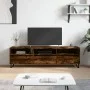 TV-Schrank aus geräuchertem Eichensperrholz, 150 x 30 x 44,5 cm von vidaXL, TV-Möbel - Ref: Foro24-831305, Preis: 97,77 €, Ra...