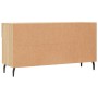 Banco zapatero madera de ingeniería roble Sonoma 102x35x55 cm de vidaXL, Zapateros y organizadores de calzado - Ref: Foro24-8...