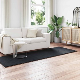 Alfombra de Piel Sintética de Conejo Olite Negro 80 x 250 cm en Alfombras | Comprar online en Foru.es