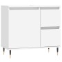 Armario de baño madera contrachapada blanco 65x33x60 cm de vidaXL, Tocadores de baño - Ref: Foro24-831596, Precio: 70,75 €, D...