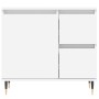 Armario de baño madera contrachapada blanco 65x33x60 cm de vidaXL, Tocadores de baño - Ref: Foro24-831596, Precio: 70,75 €, D...