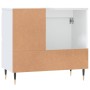 Armario de baño madera contrachapada blanco 65x33x60 cm de vidaXL, Tocadores de baño - Ref: Foro24-831596, Precio: 70,75 €, D...