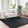 Alfombra de Piel Sintética de Conejo Olite Negro 200 x 200 cm en Alfombras | Comprar online en Foru.es