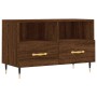 Mueble para TV madera contrachapada roble marrón 80x36x50 cm de vidaXL, Muebles TV - Ref: Foro24-828955, Precio: 53,86 €, Des...