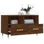 Mueble para TV madera contrachapada roble marrón 80x36x50 cm de vidaXL, Muebles TV - Ref: Foro24-828955, Precio: 53,86 €, Des...