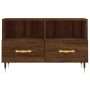 Mueble para TV madera contrachapada roble marrón 80x36x50 cm de vidaXL, Muebles TV - Ref: Foro24-828955, Precio: 53,86 €, Des...