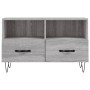 Mueble de TV madera de ingeniería gris Sonoma 80x36x50 cm de vidaXL, Muebles TV - Ref: Foro24-828970, Precio: 47,72 €, Descue...