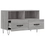 Mueble de TV madera de ingeniería gris Sonoma 80x36x50 cm de vidaXL, Muebles TV - Ref: Foro24-828970, Precio: 47,72 €, Descue...