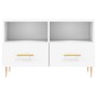 Mueble para TV madera contrachapada blanco 80x36x50 cm de vidaXL, Muebles TV - Ref: Foro24-828956, Precio: 52,93 €, Descuento: %