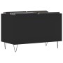 Mueble para discos madera contrachapada negro 74,5x38x48 cm de vidaXL, Almacenamiento para CD y DVD - Ref: Foro24-831725, Pre...