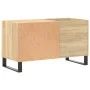 Mueble de discos madera de ingeniería roble Sonoma 85x38x48 cm de vidaXL, Almacenamiento para CD y DVD - Ref: Foro24-831711, ...