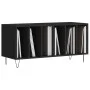 Mueble para discos madera contrachapada negro 100x38x48 cm de vidaXL, Almacenamiento para CD y DVD - Ref: Foro24-831749, Prec...