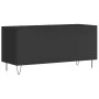Mueble para discos madera contrachapada negro 100x38x48 cm de vidaXL, Almacenamiento para CD y DVD - Ref: Foro24-831749, Prec...