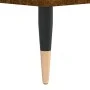 Scheibenschrank aus geräuchertem Eichensperrholz, 100 x 38 x 48 cm von vidaXL, CD- und DVD-Speicher - Ref: Foro24-831745, Pre...