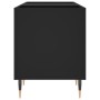 Mueble para discos madera contrachapada negro 121x38x48 cm de vidaXL, Almacenamiento para CD y DVD - Ref: Foro24-831669, Prec...