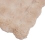 Manta de Piel de Conejo Sintética 4 pcs Beige 220 x 240 cm en Ropa de cama | Comprar online en Foru.es