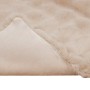 Manta de Piel de Conejo Sintética 4 pcs Beige 240 x 270 cm en Ropa de cama | Comprar online en Foru.es