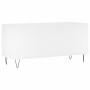 Mueble para discos madera contrachapada blanco 100x38x48 cm de vidaXL, Almacenamiento para CD y DVD - Ref: Foro24-831748, Pre...