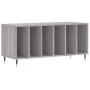 Mueble para discos madera contrachapada gris Sonoma 100x38x48cm de vidaXL, Almacenamiento para CD y DVD - Ref: Foro24-831746,...