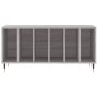 Mueble para discos madera contrachapada gris Sonoma 100x38x48cm de vidaXL, Almacenamiento para CD y DVD - Ref: Foro24-831746,...