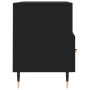 Mueble de TV madera de ingeniería negro 102x36x50 cm de vidaXL, Muebles TV - Ref: Foro24-829013, Precio: 80,30 €, Descuento: %
