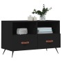 Mueble para TV madera contrachapada negro 80x36x50 cm de vidaXL, Muebles TV - Ref: Foro24-828941, Precio: 52,88 €, Descuento: %