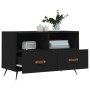 Mueble para TV madera contrachapada negro 80x36x50 cm de vidaXL, Muebles TV - Ref: Foro24-828941, Precio: 52,88 €, Descuento: %