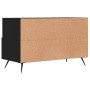 Mueble para TV madera contrachapada negro 80x36x50 cm de vidaXL, Muebles TV - Ref: Foro24-828941, Precio: 52,88 €, Descuento: %