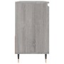 Armario de baño madera contrachapada gris Sonoma 65x33x60 cm de vidaXL, Tocadores de baño - Ref: Foro24-831602, Precio: 60,60...