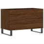 Brown oak plywood disc cabinet 74.5x38x48 cm by vidaXL, CD and DVD storage - Ref: Foro24-831739, Price: 43,35 €, Discount: %