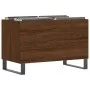 Brown oak plywood disc cabinet 74.5x38x48 cm by vidaXL, CD and DVD storage - Ref: Foro24-831739, Price: 43,35 €, Discount: %