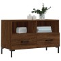 Mueble para TV madera contrachapada roble marrón 80x36x50 cm de vidaXL, Muebles TV - Ref: Foro24-828979, Precio: 69,66 €, Des...