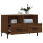 Mueble para TV madera contrachapada roble marrón 80x36x50 cm de vidaXL, Muebles TV - Ref: Foro24-828979, Precio: 69,66 €, Des...