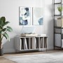 Mueble para discos madera contrachapada gris Sonoma 100x38x48cm de vidaXL, Almacenamiento para CD y DVD - Ref: Foro24-831754,...