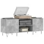 Plattenschrank aus betongrauem Sperrholz, 121 x 38 x 48 cm von vidaXL, CD- und DVD-Speicher - Ref: Foro24-831680, Preis: 72,0...