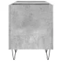 Plattenschrank aus betongrauem Sperrholz, 121 x 38 x 48 cm von vidaXL, CD- und DVD-Speicher - Ref: Foro24-831680, Preis: 72,0...