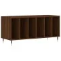 Mueble discos madera contrachapada roble marrón 100x38x48 cm de vidaXL, Almacenamiento para CD y DVD - Ref: Foro24-831747, Pr...