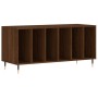 Mueble discos madera contrachapada roble marrón 100x38x48 cm de vidaXL, Almacenamiento para CD y DVD - Ref: Foro24-831747, Pr...